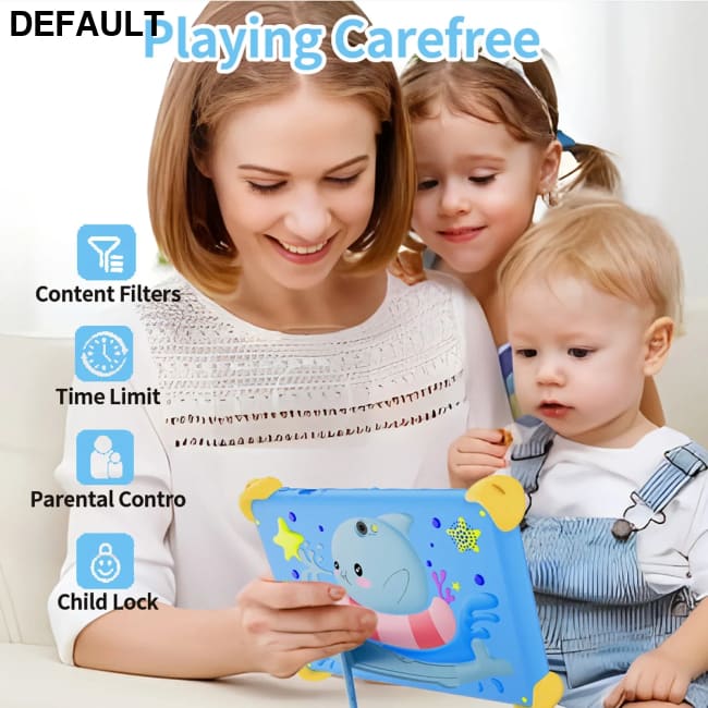 2025 New 7 Inch Cartoon Pattern Kids’ tablets Quad Core 4GB RAM 64GB ROM 5G WiFi Learning Education Games Tablet