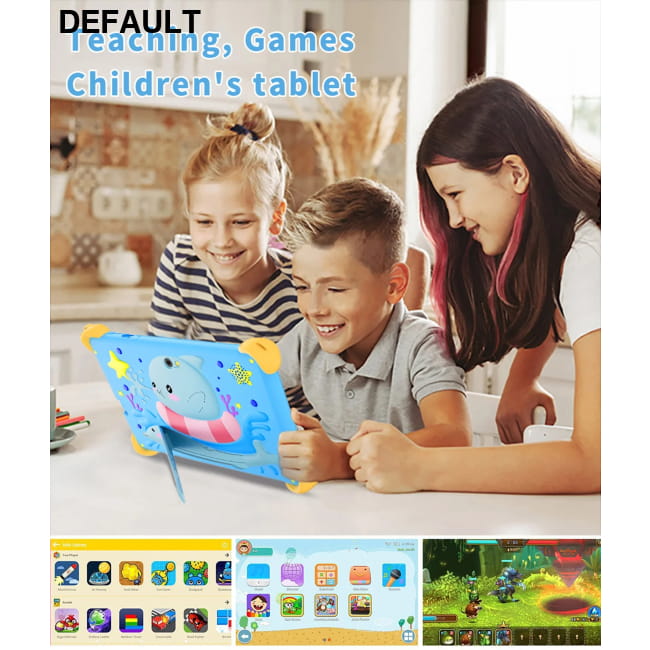 2025 New 7 Inch Cartoon Pattern Kids’ tablets Quad Core 4GB Tablet Computers