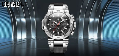 2025 New Mens Watches LIGE Top Brand Luxury Leather Casual Quartz Watch Men’s Sport Waterproof Clock Relogio Masculino