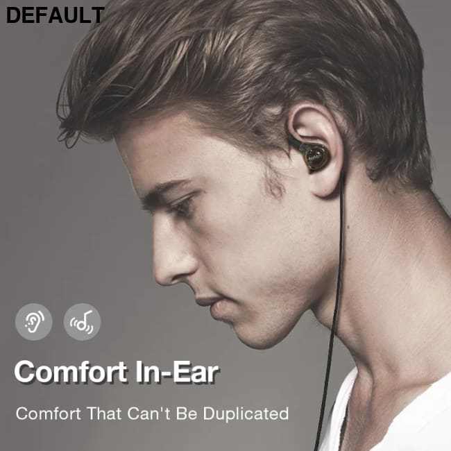 2025 Newest Wired Earphone With Microphone Hifi Music Monitor Bass Headphones Noise Cancelling Headset For Sport Gaming
