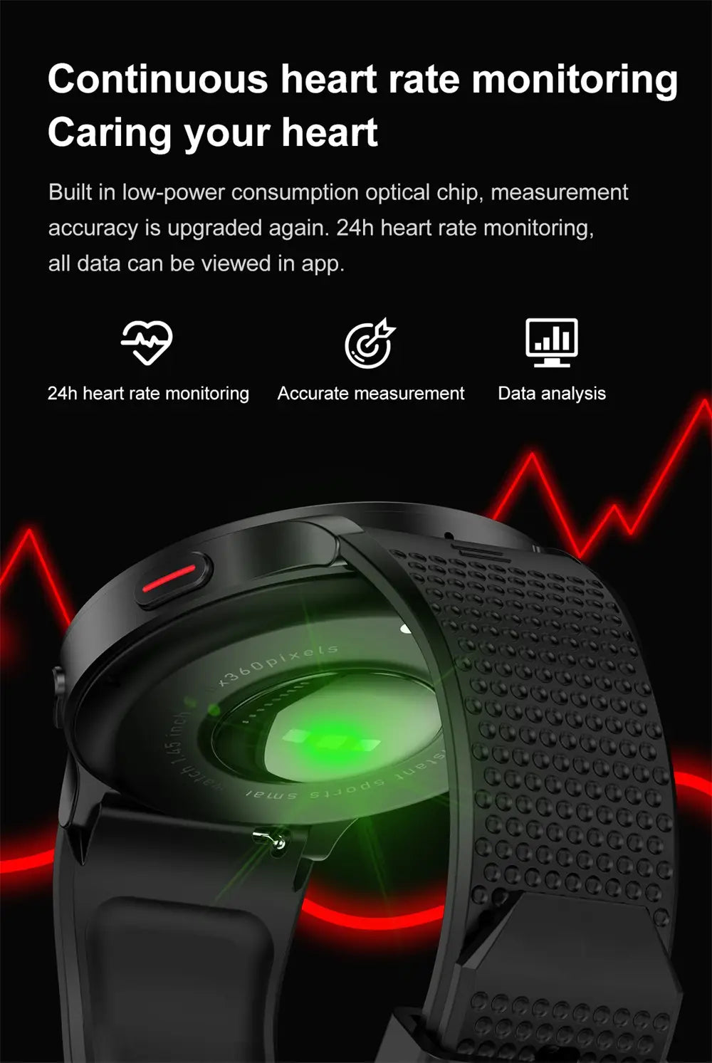 Men and women waterproof bluetooth call smart watch heart rate blood oxygen all day detection 15 kinds of sports push