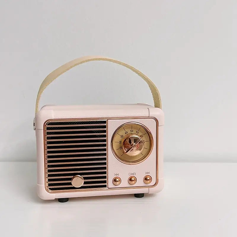 Diy Retro Mini Portable Card Speaker