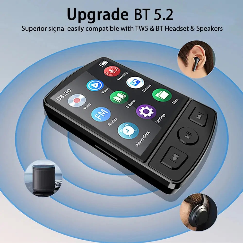 Sports Back Splint MP3MP4 Recording 18-inch Large Screen Bluetooth