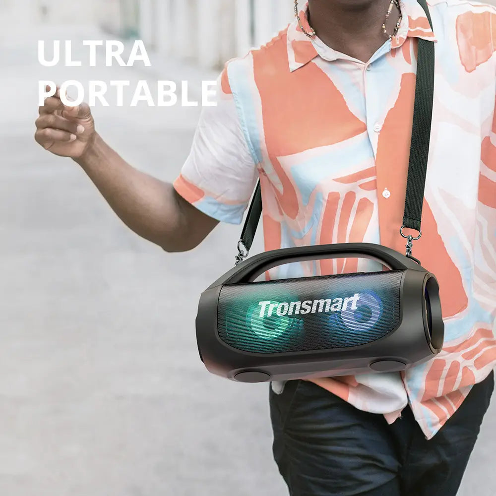 Outdoor Portable Strap Waterproof Bluetooth Speaker