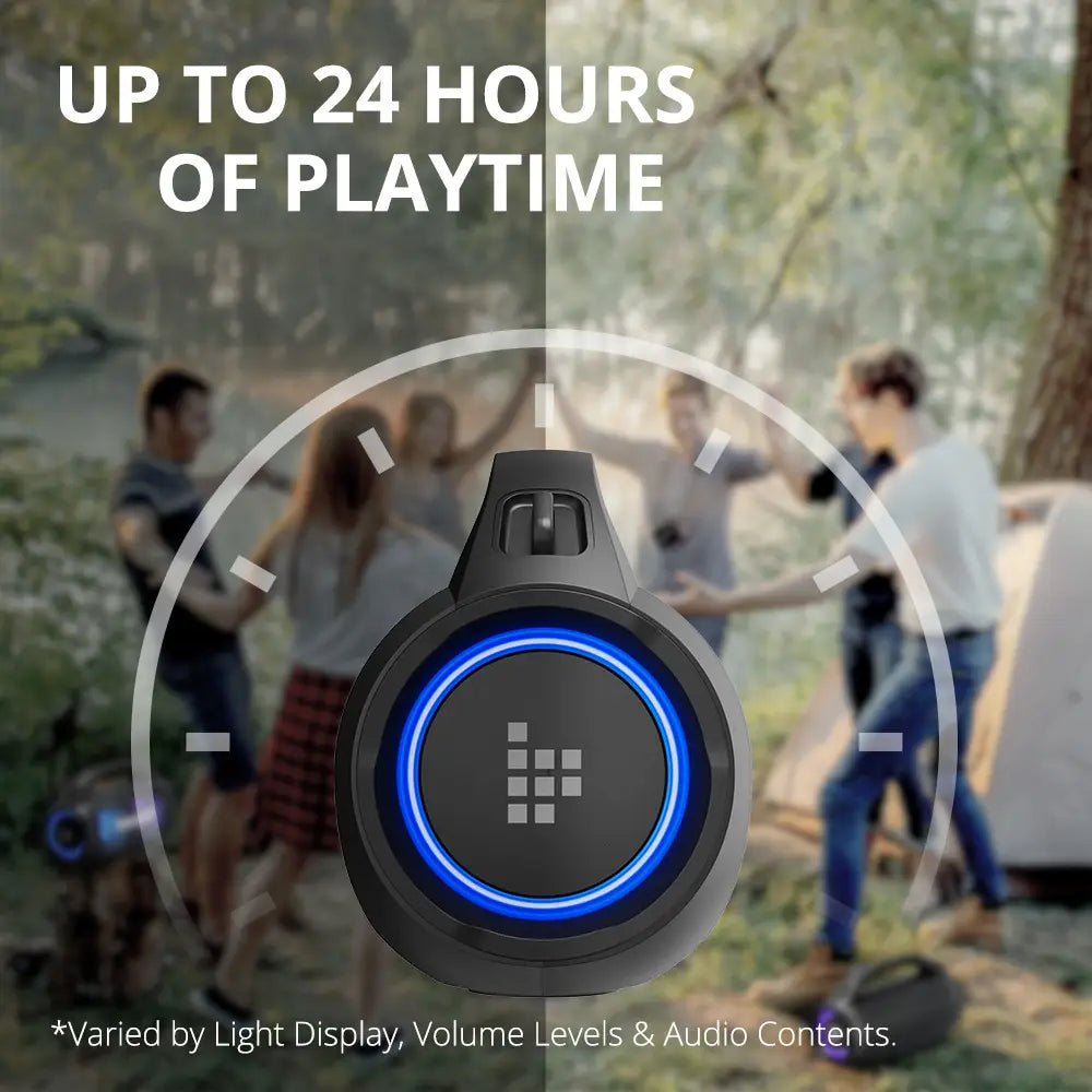 Outdoor Portable Strap Waterproof Bluetooth Speaker
