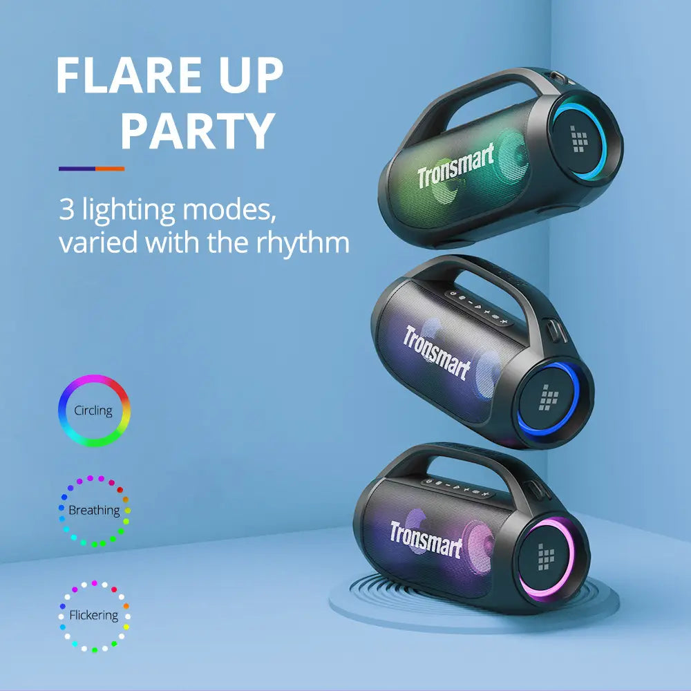 Outdoor Portable Strap Waterproof Bluetooth Speaker