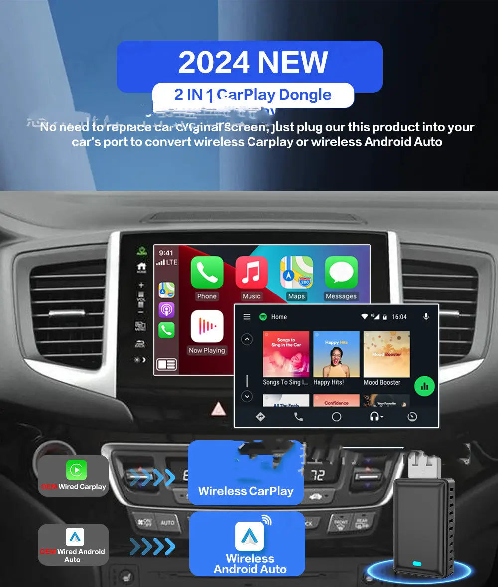 Wired To Wireless Vehicle Navigation