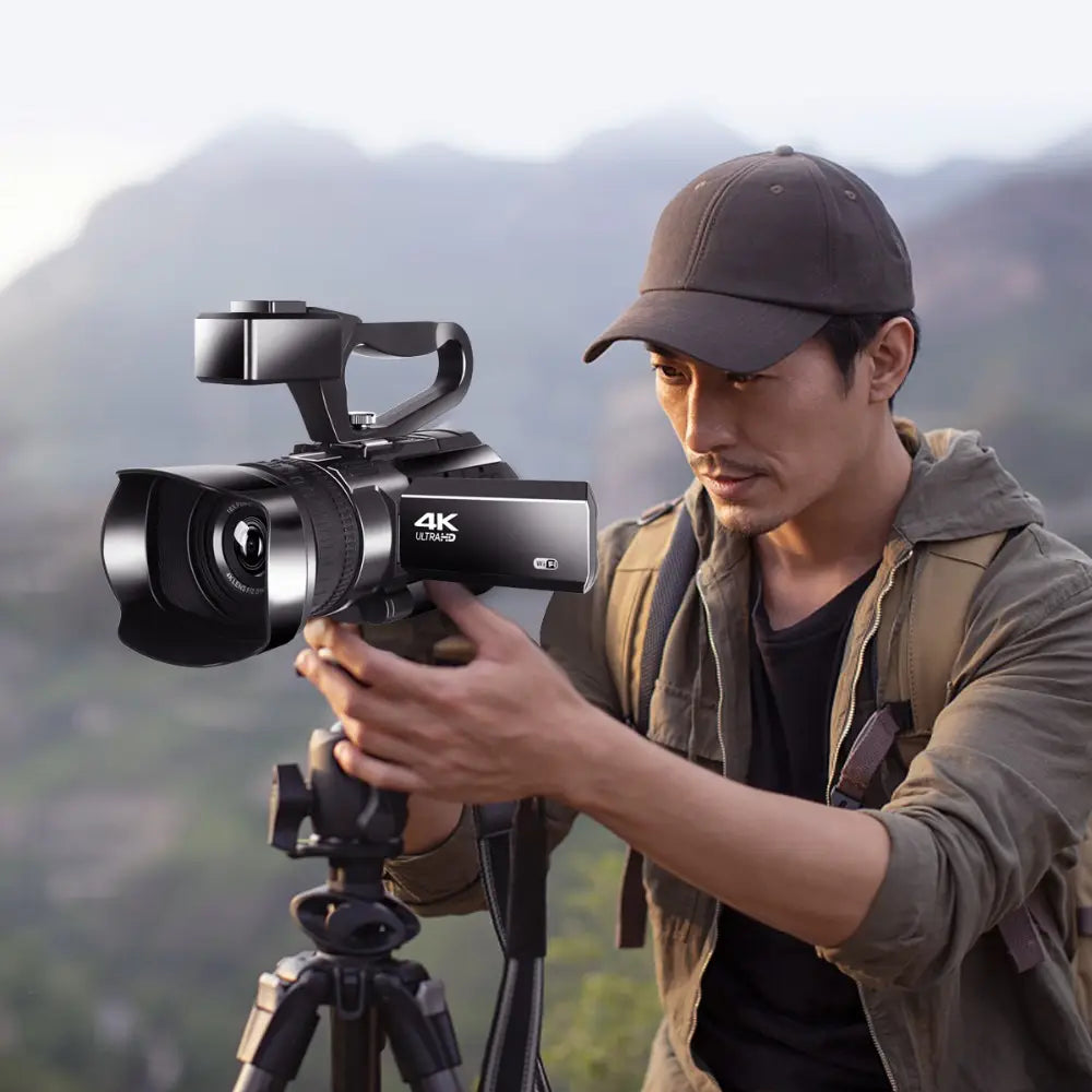 New Handheld High-Definition Digital Video Camera 4K Conference Recorder Short Dv