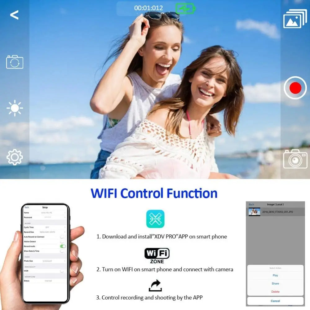 New Handheld High-Definition Digital Video Camera 4K Conference Recorder Short Dv