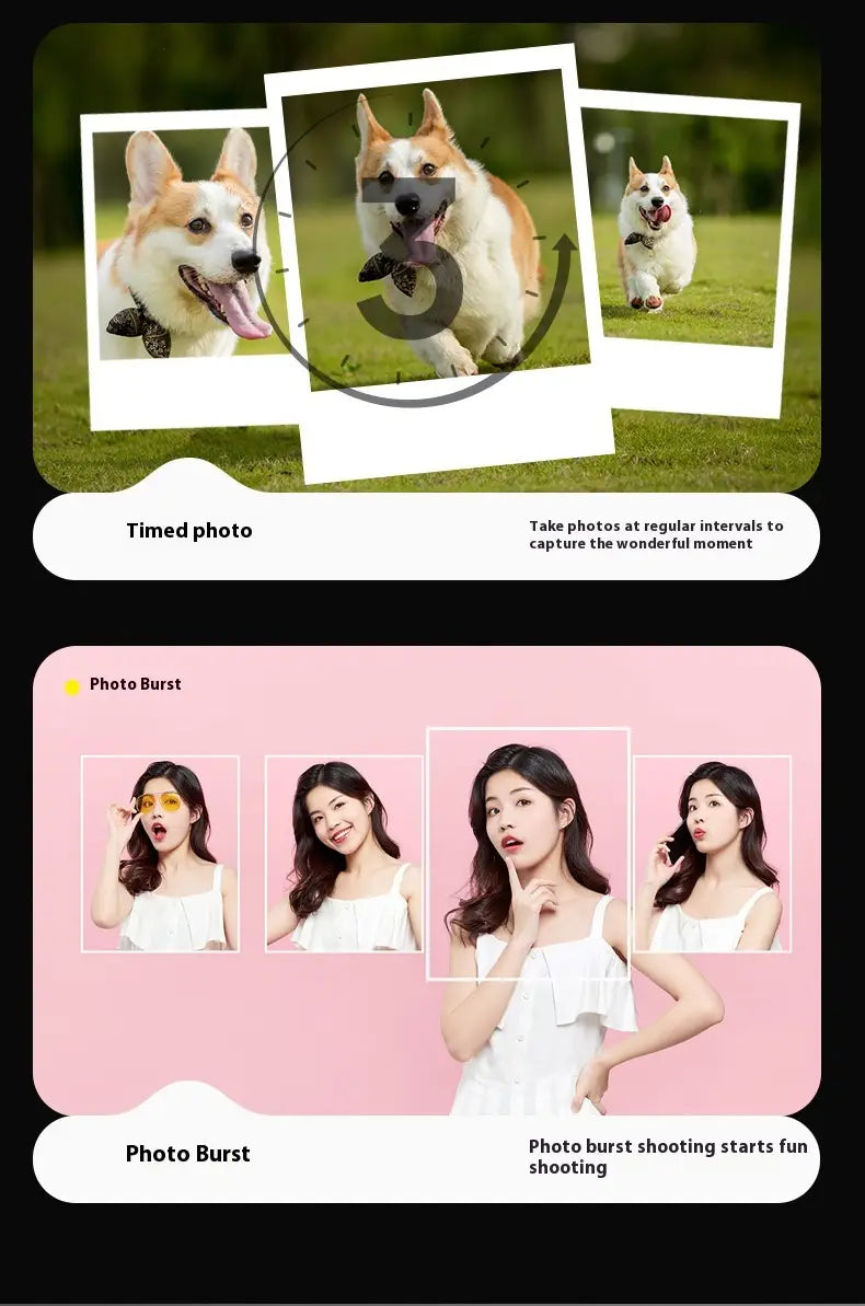 5K HD Shooting Digital Camera Optical Zoom Anti-shake