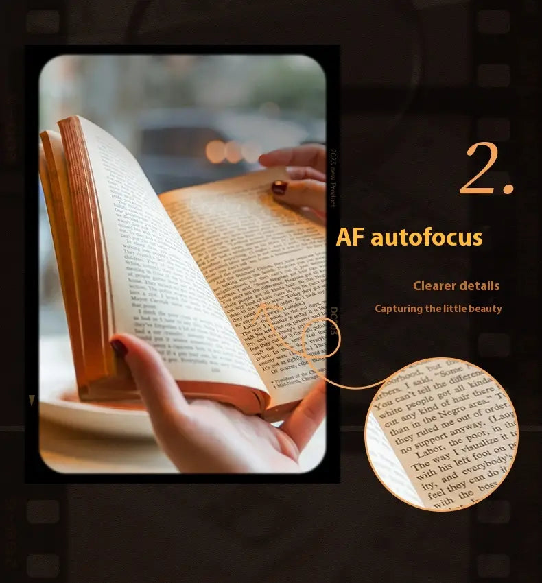 5K HD Digital Camera Front And Rear Dual Fast Viewfinder