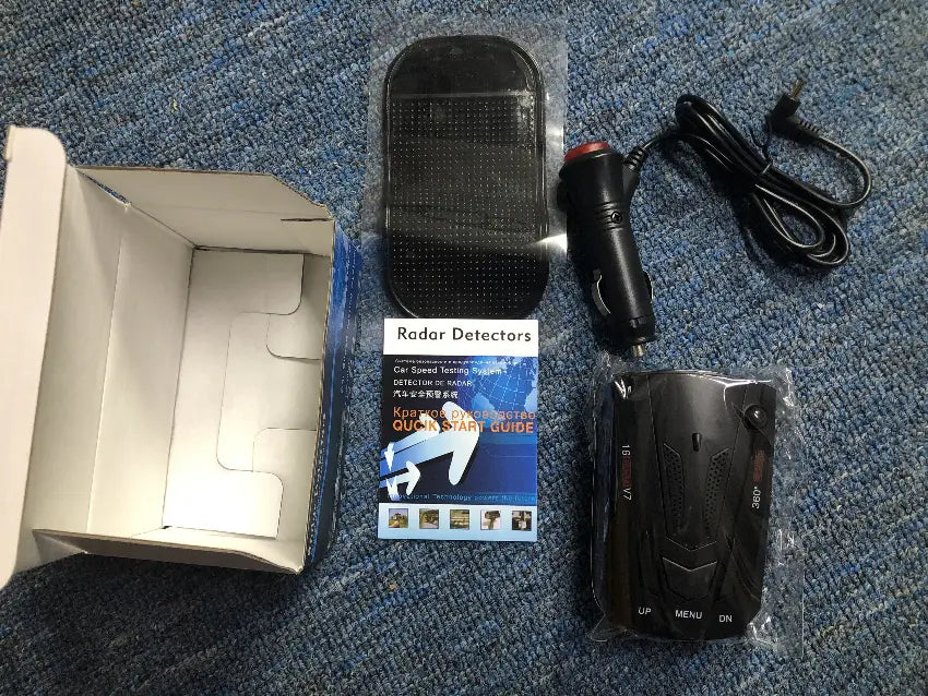 Electronic Dog V7 English And Russian Vehicle-mounted Speed Measurement Vehicle Mobile Detector