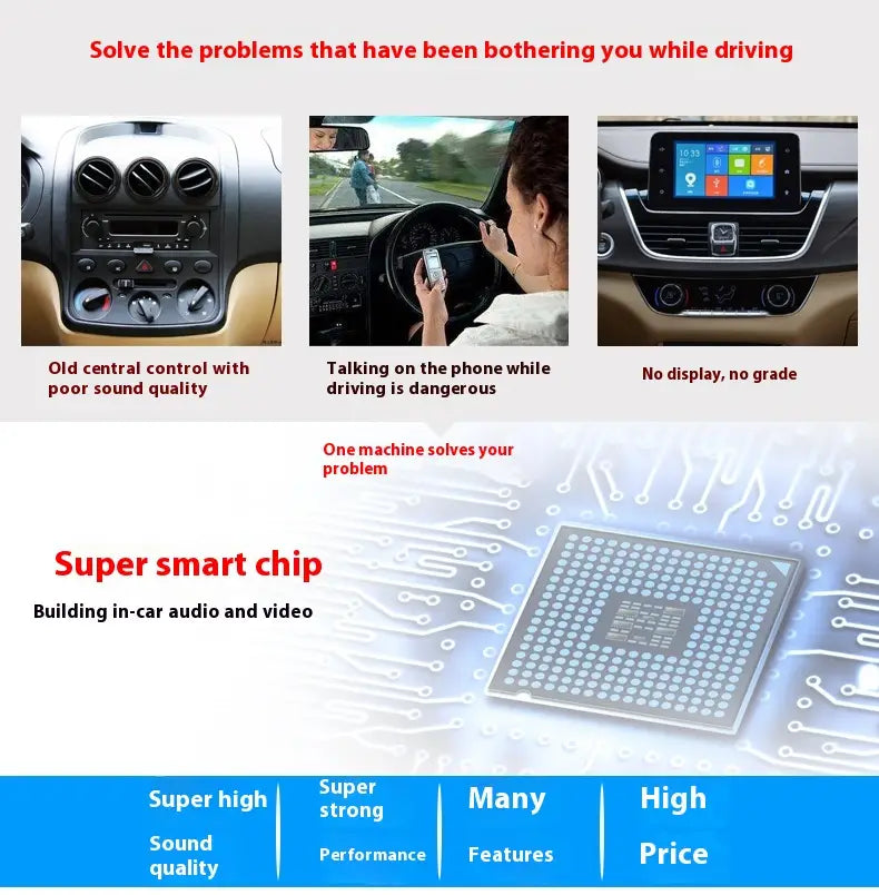 7-inch Car Telescopic Screen MP5 Video Player