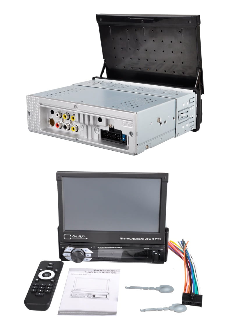 7-inch Car Telescopic Screen MP5 Video Player
