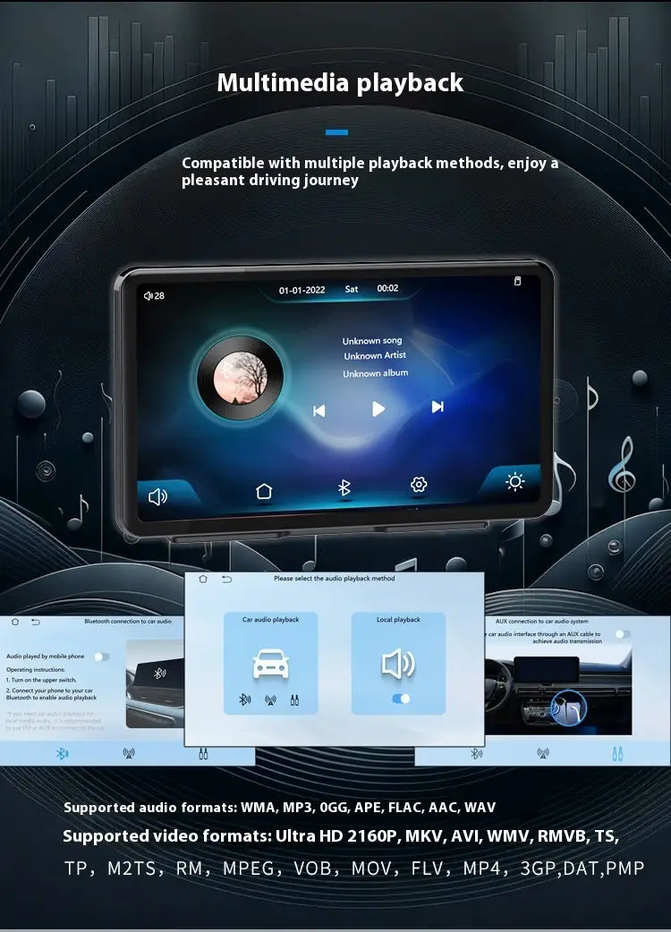 Fashion Personality Portable Car Navigator Player