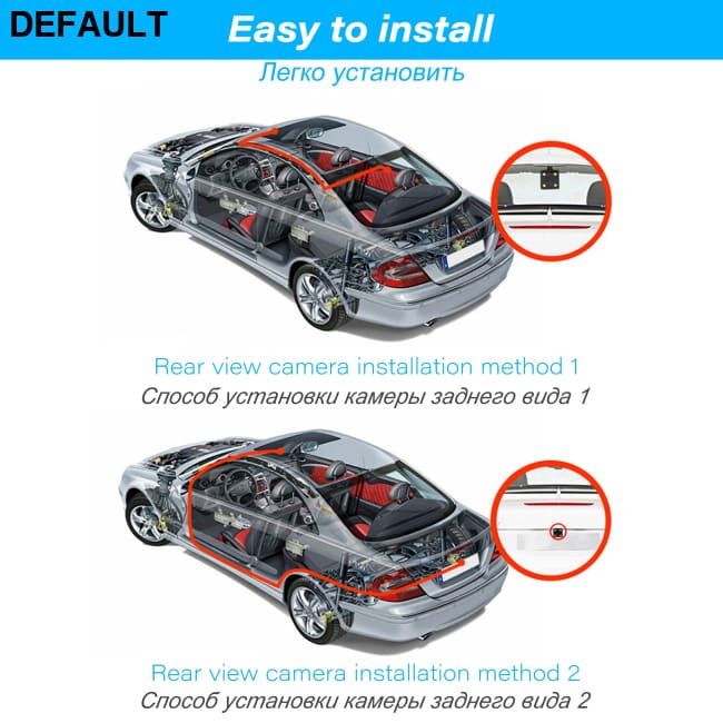 24H Cycle Recording Dash Camera Rear View Dual Lens 1080P HD Cam Video Recorder Mirror Black Box 4.3 in Car DVR 32GB