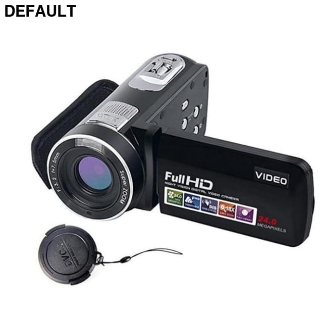 24MP Digital Camera 1920 x 1080 Full HD Night Vision 3.0 black / Poland Camcorders Cameras