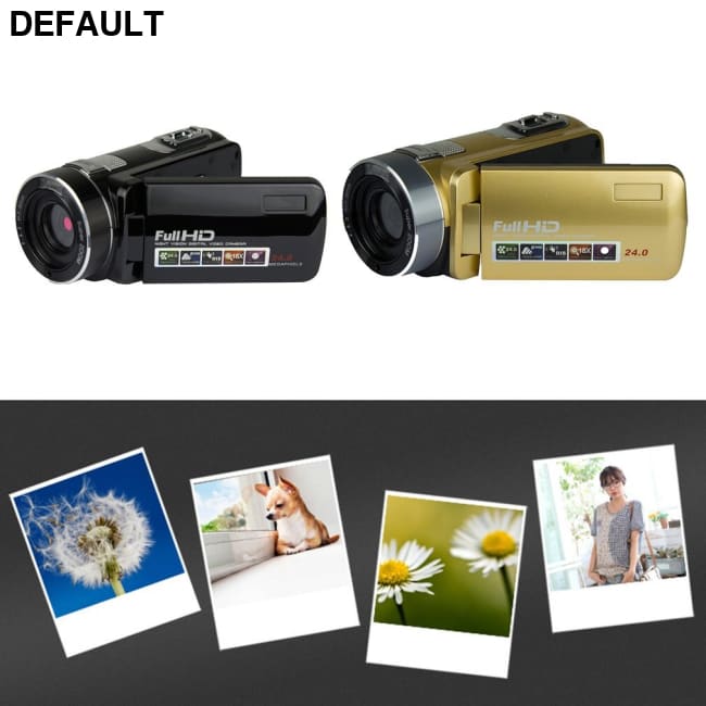 24MP Digital Camera 1920 x 1080 Full HD Night Vision 3.0 Inch LCD Screen 18X Zoom Video Camcorder Mini DV Drop Shipping
