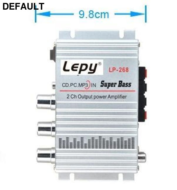 268 Amplifier DC12V High-fidelity High-power Car/Motorcycle Hot default Car Amplifiers