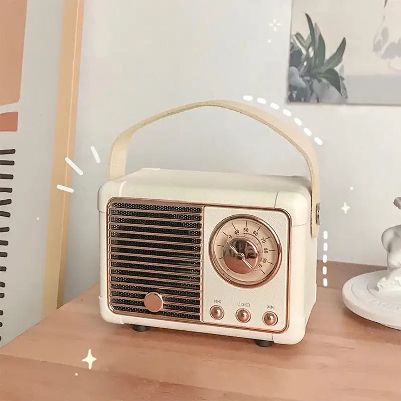 Diy Retro Mini Portable Card Speaker