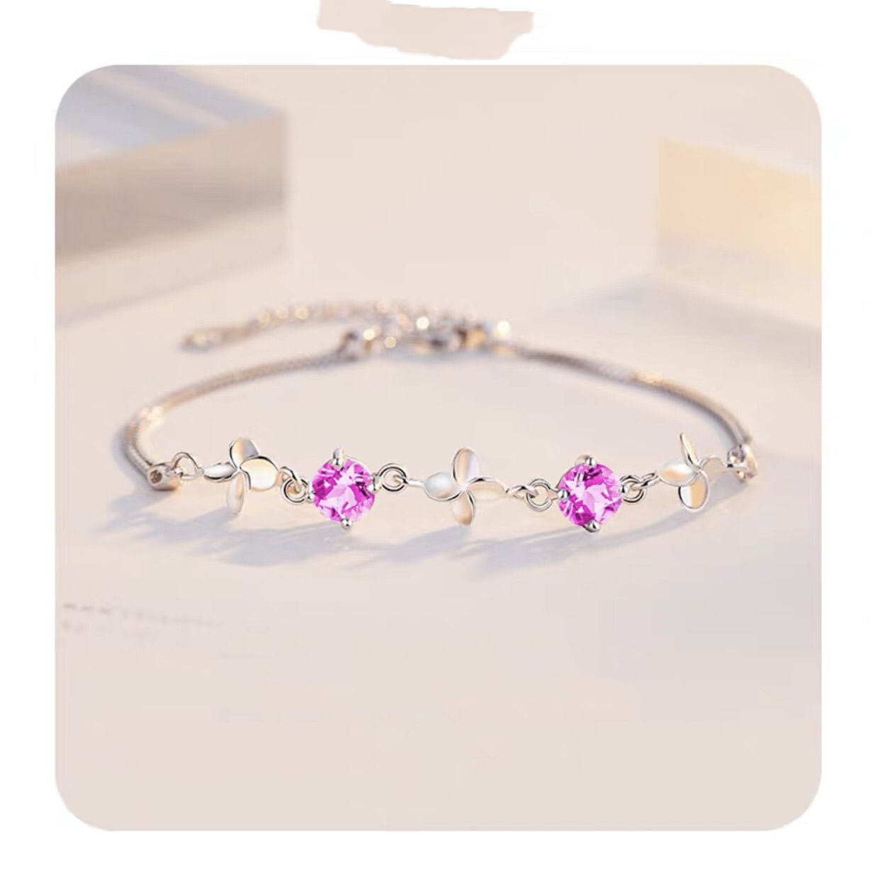 Sterling Silver Star Bracelet