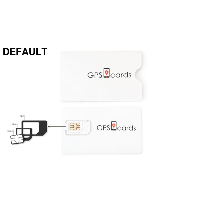 2G/4G Prepaid Sim Card for GF10 GPS Tracker Monitoring Car Accessories Cards