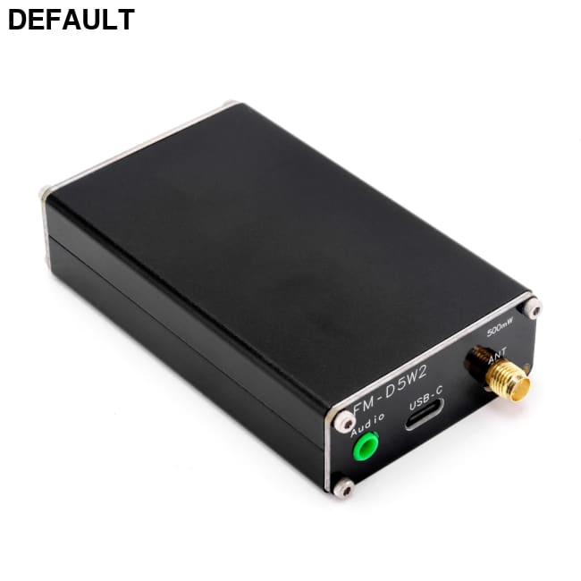 2KM 0.5W FM Transmitter 76M-108Mhz Digital Display Stereo Transmit TYPE-C USB Churches CAR Radio Broadcast Campus