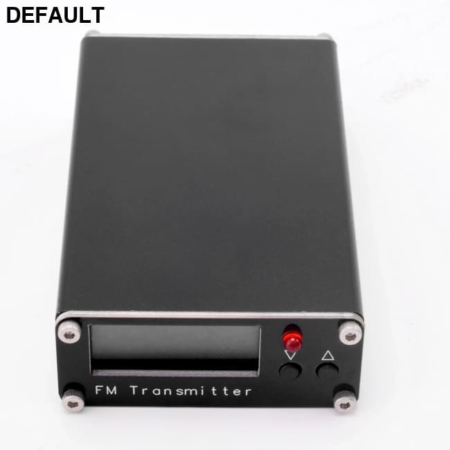 2KM 0.5W FM Transmitter 76M-108Mhz Digital Display Stereo Transmit TYPE-C USB Churches CAR Radio Broadcast Campus