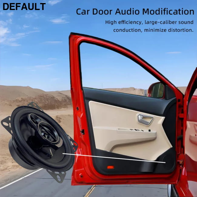 2pcs (2X280W) 560W Premium 4-Inch HiFi Car Speakers - HD - Coaxial