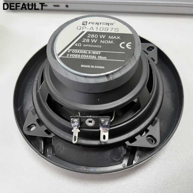2pcs (2X280W) 560W Premium 4-Inch HiFi Car Speakers - HD - Coaxial
