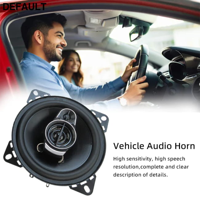 2pcs (2X280W) 560W Premium 4-Inch HiFi Car Speakers - HD - Coaxial