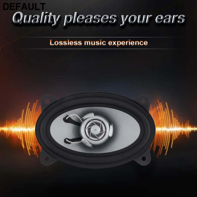 2pcs 4X6 Inch 150W Car Speaker Automobile One Color / Size Speakers Coaxial