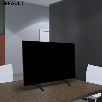 2pcs TV Stand Legs 40 Inch for Bedroom Motorized Projector Screen Black Plastic Adjustable Television Stable Support