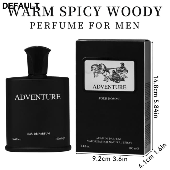 3.4fl Oz Men’s Eau De Toilette Spray Long-Lasting Perfume Notes Of Bergamot Black Currant Pineapple Flavor Perfect