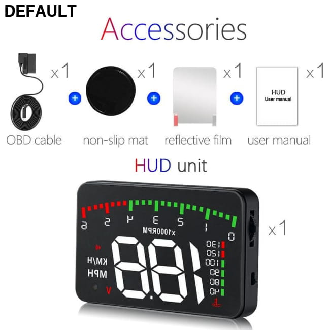 3.5 A900 HUD Head-Up Display Car-styling Car Alarm & Security Systems Electronics