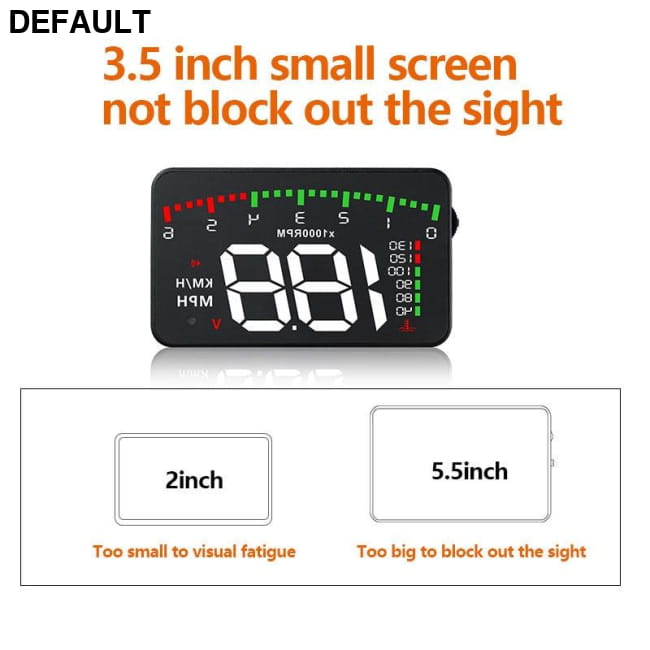 3.5 A900 HUD Head-Up Display Car-styling Car Alarm & Security Systems Electronics
