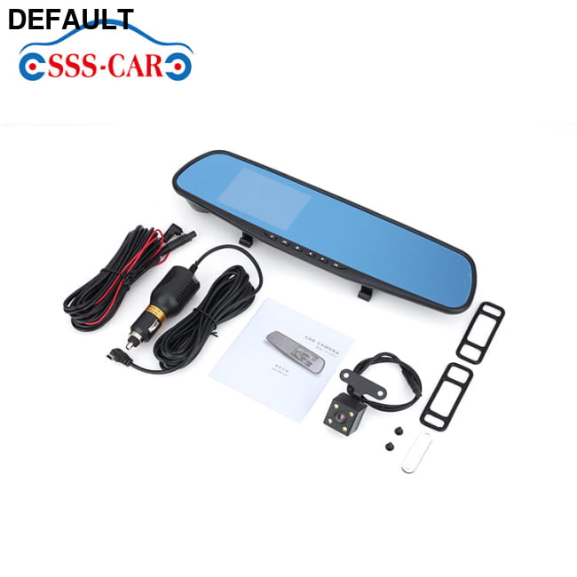 3.5 Inch Dual Lens 1080p Rearview Mirror Car DVR Camera Decorate Root None / other Cameras Electronics
