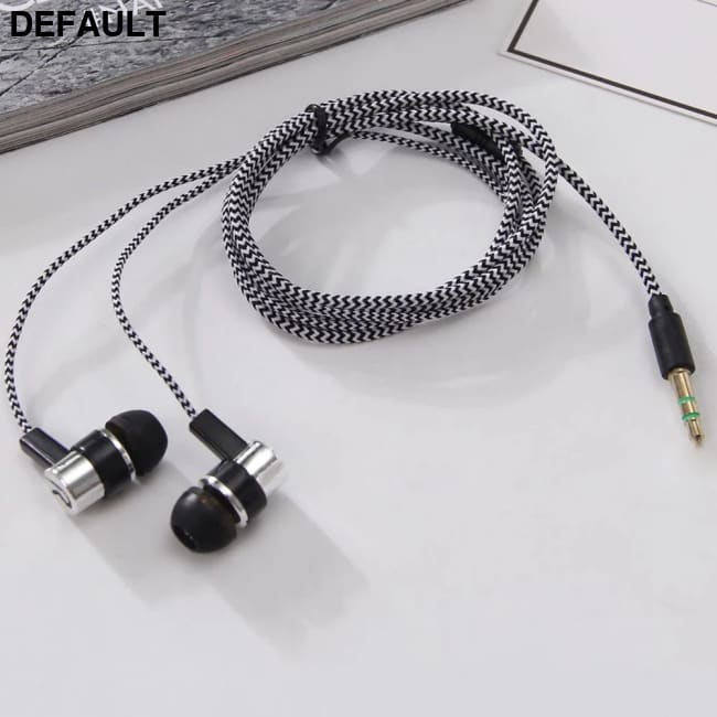 3.5mm Wired Headphones 2 Basic In-Ear Stereo Earbuds Mobile earphones Superb Bass Effect Headset Best Selling Products