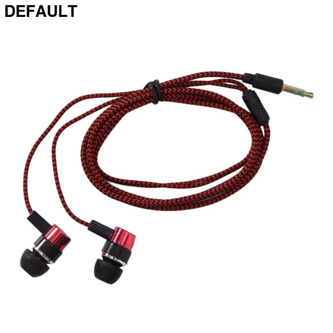 3.5mm Wired Headphones 2 Basic In-Ear Stereo Earbuds Mobile earphones Superb Bass Effect Headset Best Selling Products