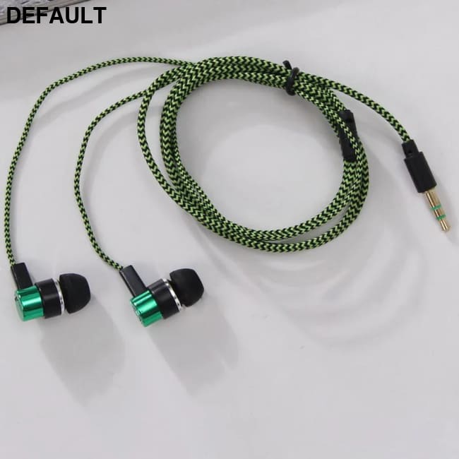 3.5mm Wired Headphones 2 Basic In-Ear Stereo Earbuds Mobile earphones Superb Bass Effect Headset Best Selling Products