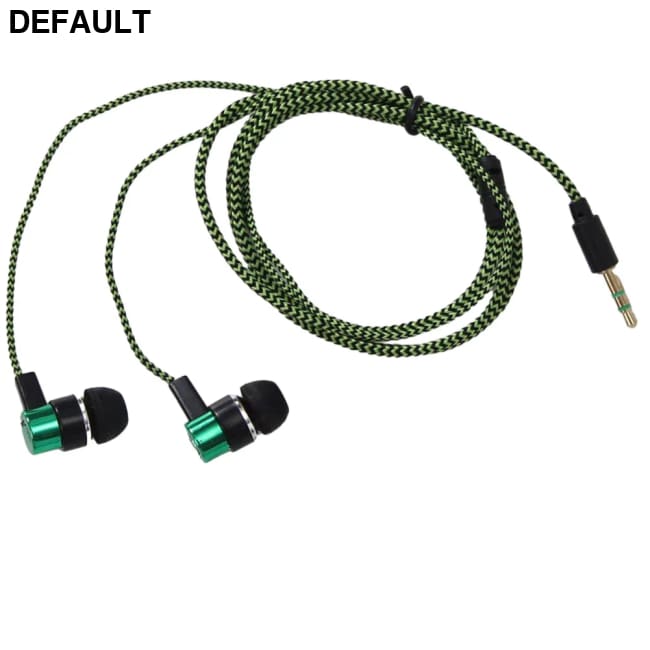 3.5mm Wired Headphones 2 Basic In-Ear Stereo Earbuds Mobile earphones Superb Bass Effect Headset Best Selling Products