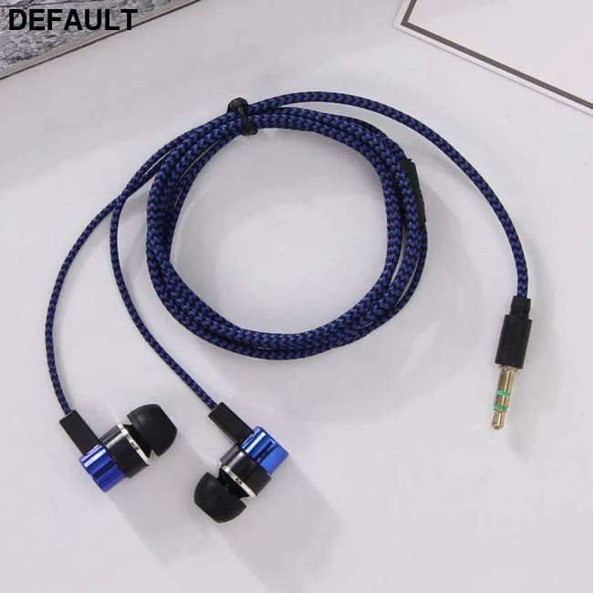 3.5mm Wired Headphones 2 Basic In-Ear Stereo Earbuds Mobile earphones Superb Bass Effect Headset Best Selling Products