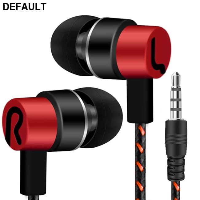 3.5mm Wired Headphones 2 Basic In-Ear Stereo Earbuds Mobile earphones Superb Bass Effect Headset Best Selling Products