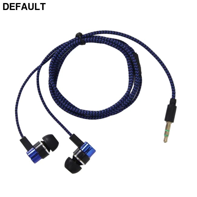 3.5mm Wired Headphones 2 Basic In-Ear Stereo Earbuds Mobile earphones Superb Bass Effect Headset Best Selling Products