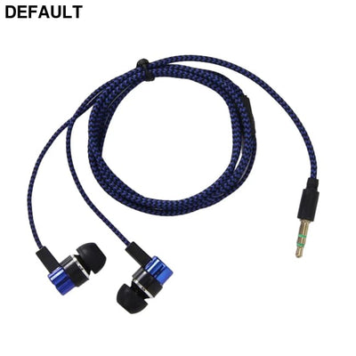 3.5mm Wired Headphones 2 Basic In-Ear Stereo Earbuds Mobile earphones Superb Bass Effect Headset Best Selling Products