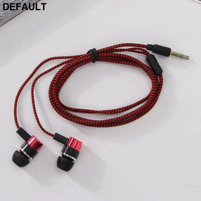 3.5mm Wired Headphones 2 Basic In-Ear Stereo Earbuds Mobile earphones Superb Bass Effect Headset Best Selling Products