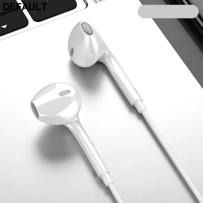 3.5mm Wired Headphones In Ear Headset Earphones with Microphone Stereo Bass Earbuds Sports In-line Control For Phones