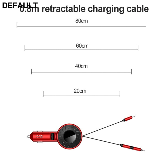 3-IN-1 Car Charger Mobile Phone Adapter Accessories Best Selling Products
