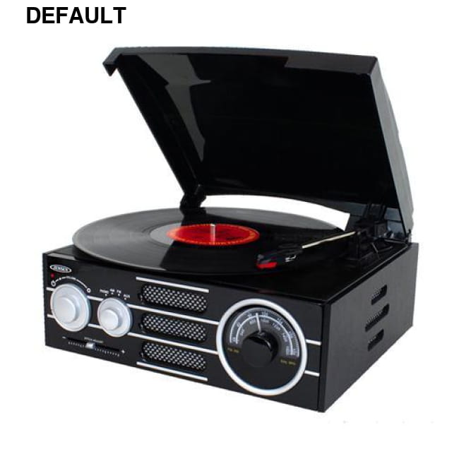 3-Speed Stereo Wood Cabinet Turntable Home Theater Systems Audio Components