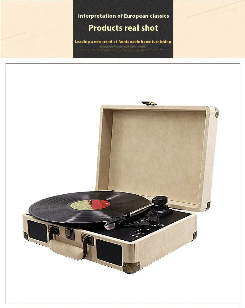 Phonograph Vinyl Record Player Household